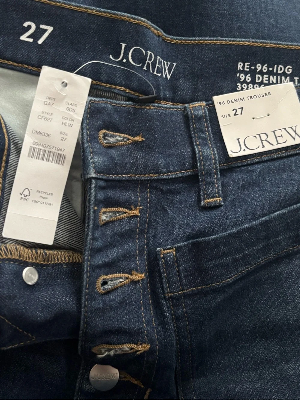 J.Crew ‘96 Denim Trousers